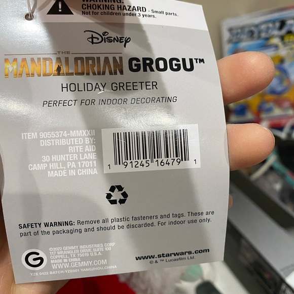 Star Wars Grogu Baby Yoda
Holiday Greeter - New with tag - Picture 8 of 10